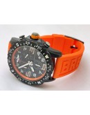 Breitling Endurance Pro Chronometer Orange Rubber Strap Watch