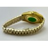 Rolex Day-Date Diamond Mark Green Golden Swiss Automatic Watch