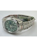 Rolex Sky Dweller Green Steel Swiss ETA Automatic Watch
