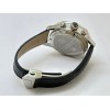 TAG HEUER CARRERA CALIBRE 16 DAY DATE  LEATHER STRAP WATCH