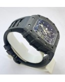 Richard Mille RM35-02 Rafael Nadal Black Carbon Swiss ETA 7750 Valjoux Movement Watch