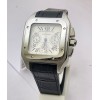Cartier Santos 100 Swiss ETA Valjoux 7750 Steel  Watch