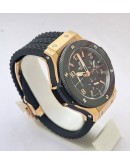 Hublot Big Bang Ceramic Bezel Rose Gold ETA 7750 Valjoux Movement Automatic Watch