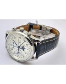 Longines Master Collection Steel Leather Strap Swiss ETA 7750 VALJOUX  Automatic Watch