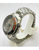 Omega Seamaster Planet Ocean Chronograph Grey SWISS ETA 2250 Valjoux Automatic Watch