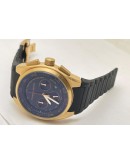 Porsche Design Chronograph Black Rubber Strap Watch  - A