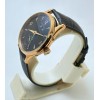 Jaeger Lecoultre Master Control Calendar Black Leather Strap Swiss Automatic Watch