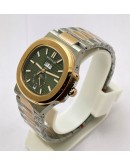 Patek Philippe Nautilus Annual Calendar Green Dual Tone Swiss Automatic Watch