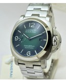 Panerai Marina Smokey Green Steel Bracelet Swiss ETA Automatic Watch