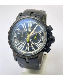 Roger Dubuis Excalibur Chronograph Leather Strap Watch