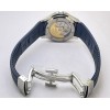 Patek Philippe Aquanaut Steel Blue Rubber Strap Swiss ETA Caliber 5168G Valjoux Movement Automatic Watch