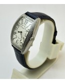 Franck Muller Cintrée Curvex Blue Strap Ladies Watch