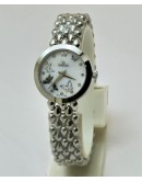 Omega De-ville White Steel Ladies Watch