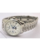 Longines Master Collection Steel Bracelet Swiss ETA 7750 VALJOUX Automatic Watch