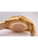 Rolex Sky Dweller Brown Rose Gold Swiss ETA Automatic 7750 Valjoux Movement Watch