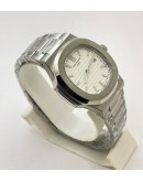 Patek Philippe Nautilus Steel White Watch