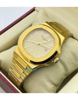 Patek Philippe Nautilus Golden Watch