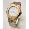 Patek Philippe Nautilus Rose Gold White Watch