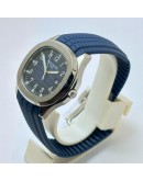 Patek Philippe Aquanaut Blue Rubber Strap Watch