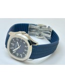 Patek Philippe Aquanaut Blue Rubber Strap Watch