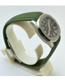 Patek Philippe Aquanaut Green Rubber Strap Watch