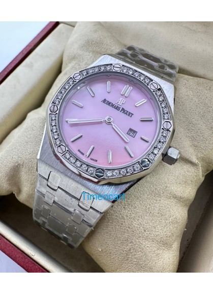 Audemars Piguet Royal Oak Grey Dual Tone Ladies Watch