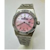 Audemars Piguet Royal Oak Diamond Pink Mother of Pearl Ladies Watch