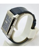 Jaeger Lecoultre Reverso Tribute Duoface Steel Swiss ETA 7750 Valjoux Movement Watch