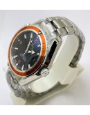 Omega Seamaster Orange Bezel Swiss Automatic Watch