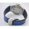 Hublot Vendom Classic Steel Blue 2 Leather Strap Swiss Automatic Watch