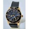Breitling Superocean Black Rubber Strap Swiss Automatic Watch