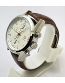 Tag Heuer Carrera Calibre 1887 Chronograph Leather Strap Watch