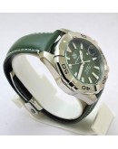 Tag Heuer Aquaracer Calibre 5 Green Leather Strap Swiss Automatic Watch