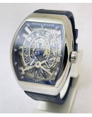 Franck Muller Yachting Anchor Blue Strap Swiss Automatic Watch