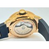 Ulysse Nardin Maxi Marine Rose Gold Black Rubber Strap Swiss Automatic Watch
