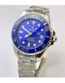  Rolex Submariner Blue Dial Steel Bracelet Swiss Automatic Watch