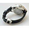 I W C Big Pilot Grey Black Leather Swiss Automatic Watch