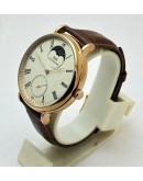 I W C Schaffhausen Portofino Sun Moon Phase White Swiss Automatic Watch