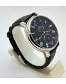 I W C Schaffhausen Portofino Sun Moon Phase Black Steel Swiss Automatic Watch