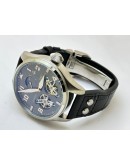 I W C Big Pilot Double Tourbillon Grey Steel Swiss Automatic Watch
