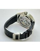 I W C Big Pilot Double Tourbillon Grey Steel Swiss Automatic Watch