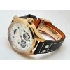 I W C Big Pilot Double Tourbillon White Rose Gold Swiss Automatic Watch