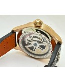 I W C Big Pilot Double Tourbillon White Rose Gold Swiss Automatic Watch