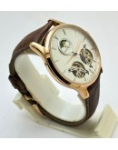 Jaeger Lecoultre Moon Phase Double Tourbillon Swiss Automatic Watch