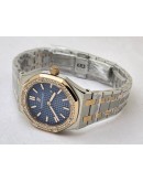 Audemars Piguet Royal Oak Diamond Blue Ladies Watch