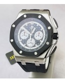 Audemars Piguet Royal Oak Offshore Steel Black Rubber Strap Limited Edition Watch