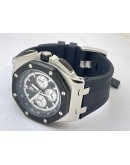 Audemars Piguet Royal Oak Offshore Steel Black Rubber Strap Limited Edition Watch