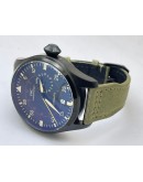 I W C Pilot Le Petit Prince Black Swiss Automatic Watch