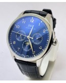 I W C Portugieser Perpetual Calendar Blue Swiss Automatic Watch