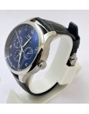 I W C Portugieser Perpetual Calendar Blue Swiss Automatic Watch